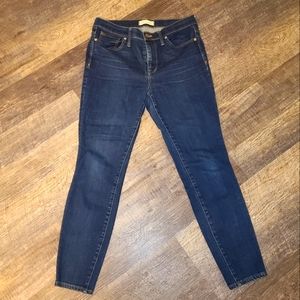 EUC | Madewell skinny Jean high rise Size 30